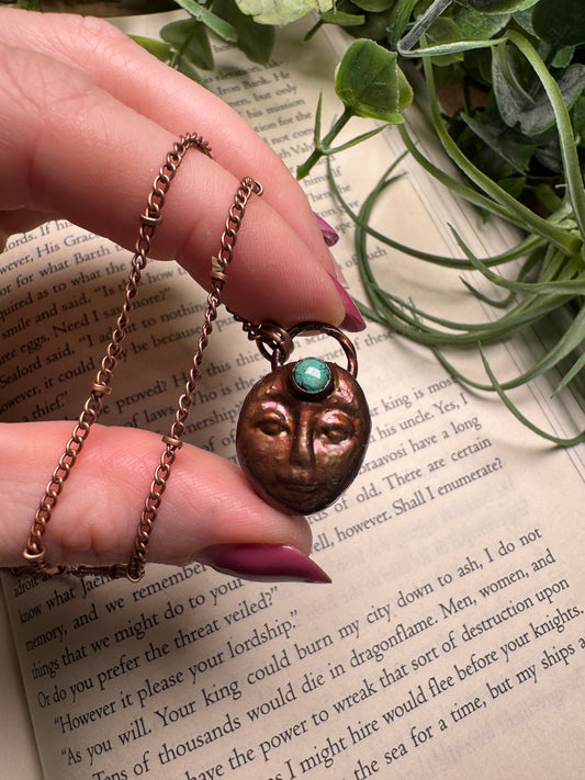 Turquoise Goddess Necklace