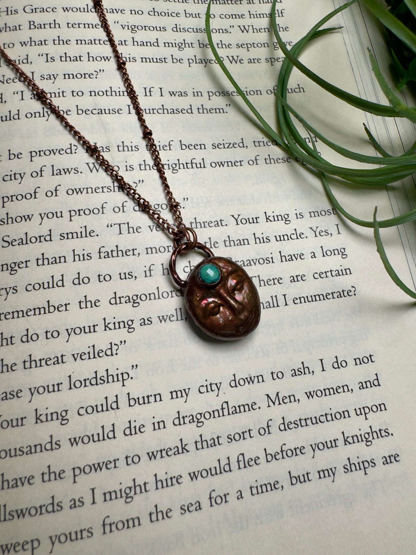 Turquoise Goddess Necklace