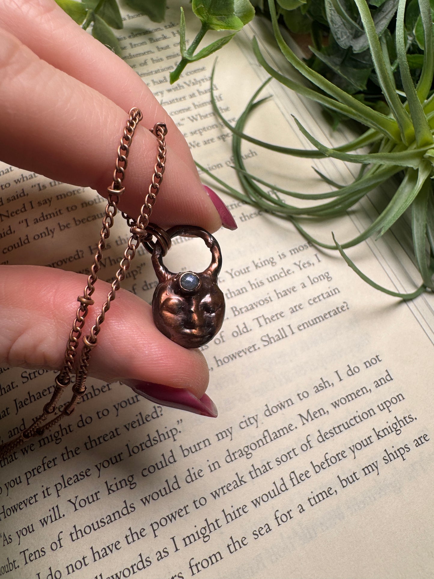 Labradorite Goddess Necklace