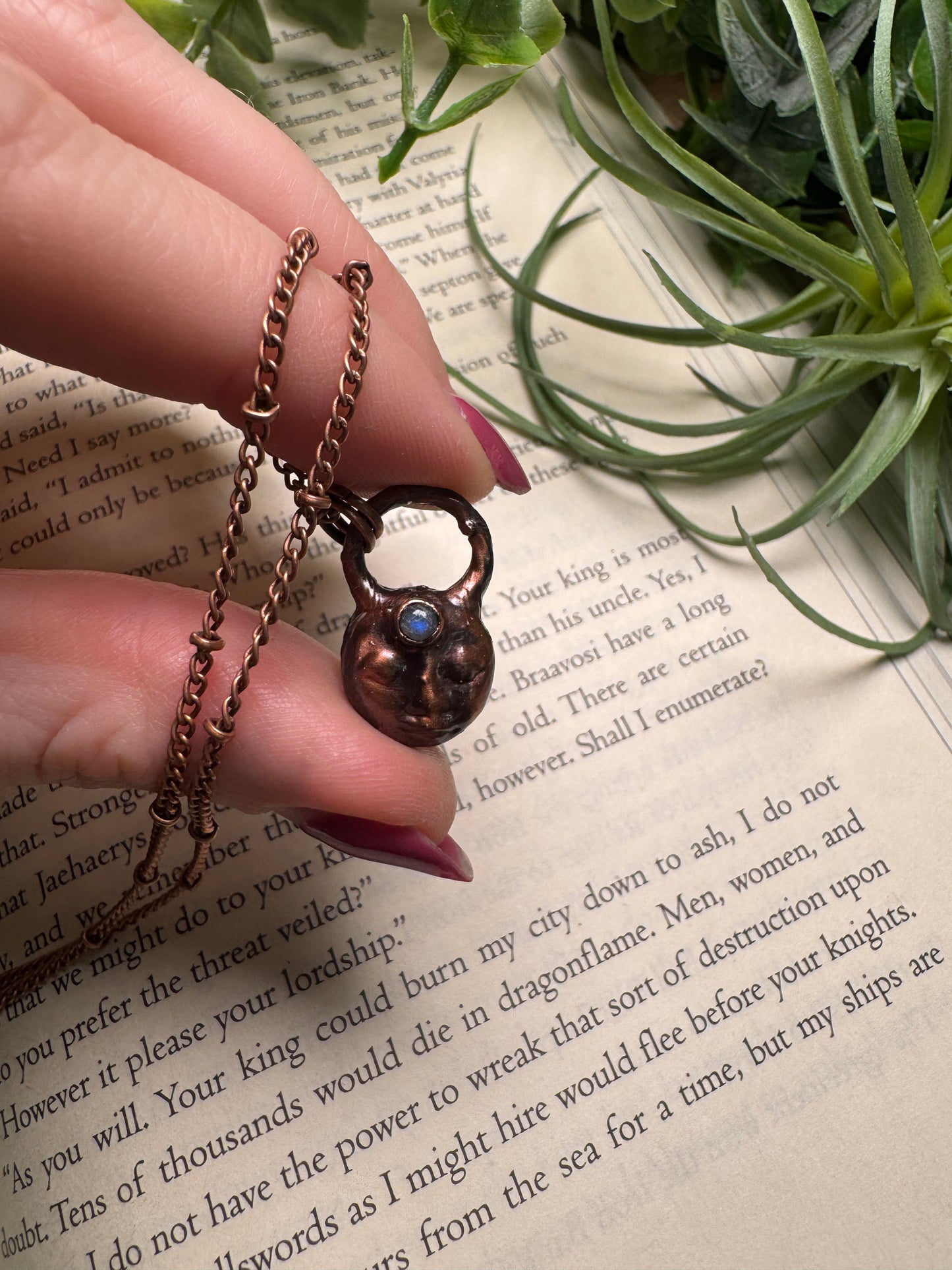 Labradorite Goddess Necklace
