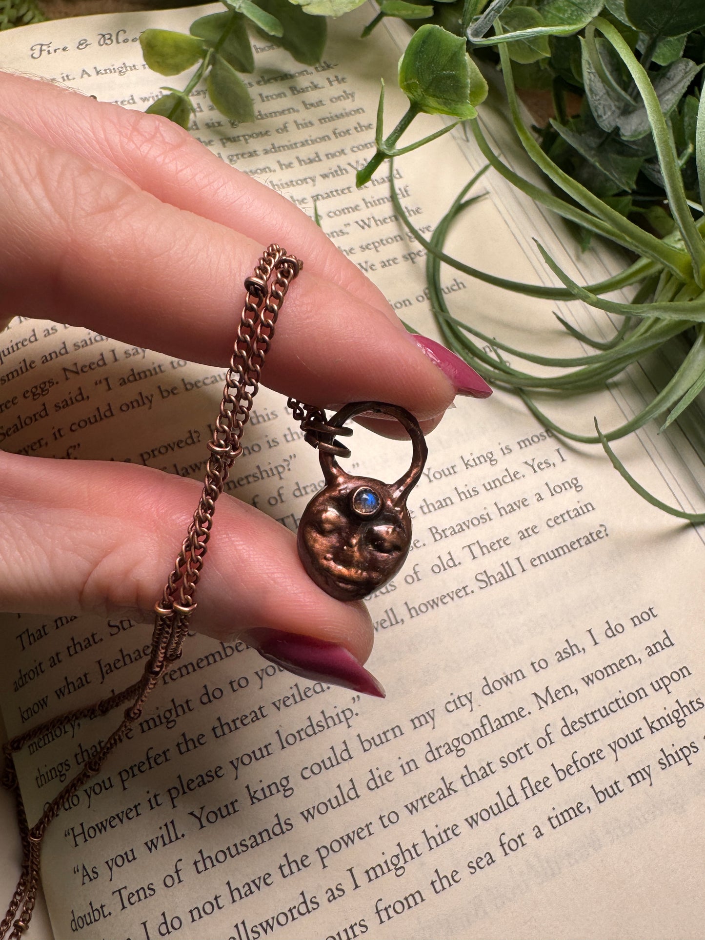 Labradorite Goddess Necklace