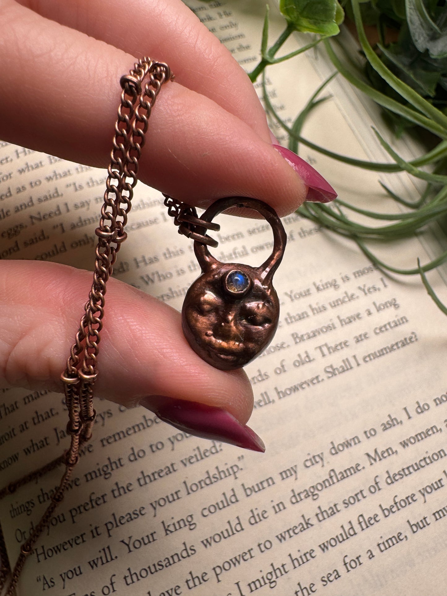 Labradorite Goddess Necklace