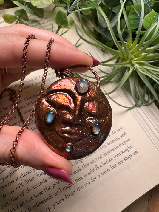 Labradorite Goddess Necklace