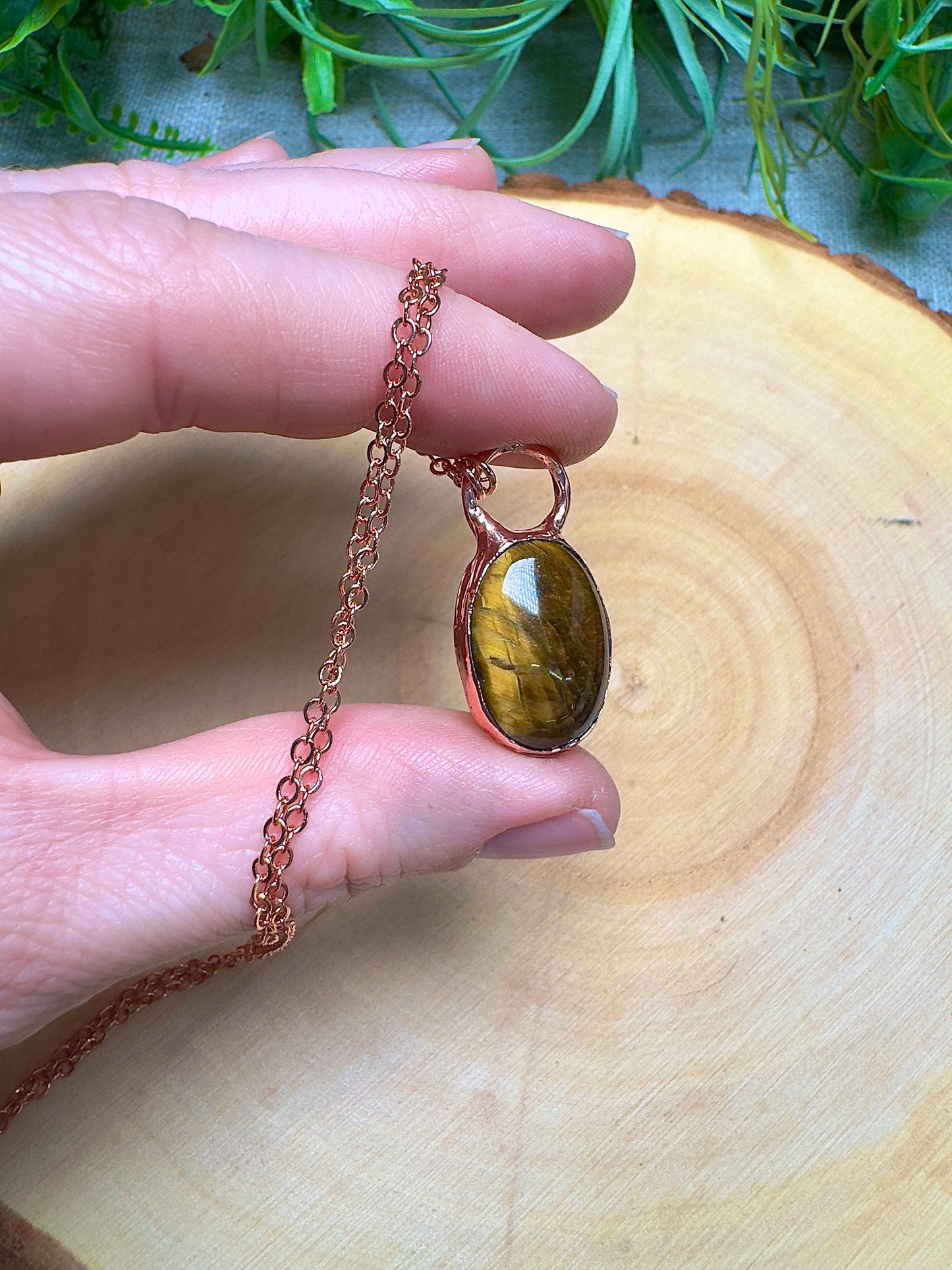 Tigers Eye Necklace