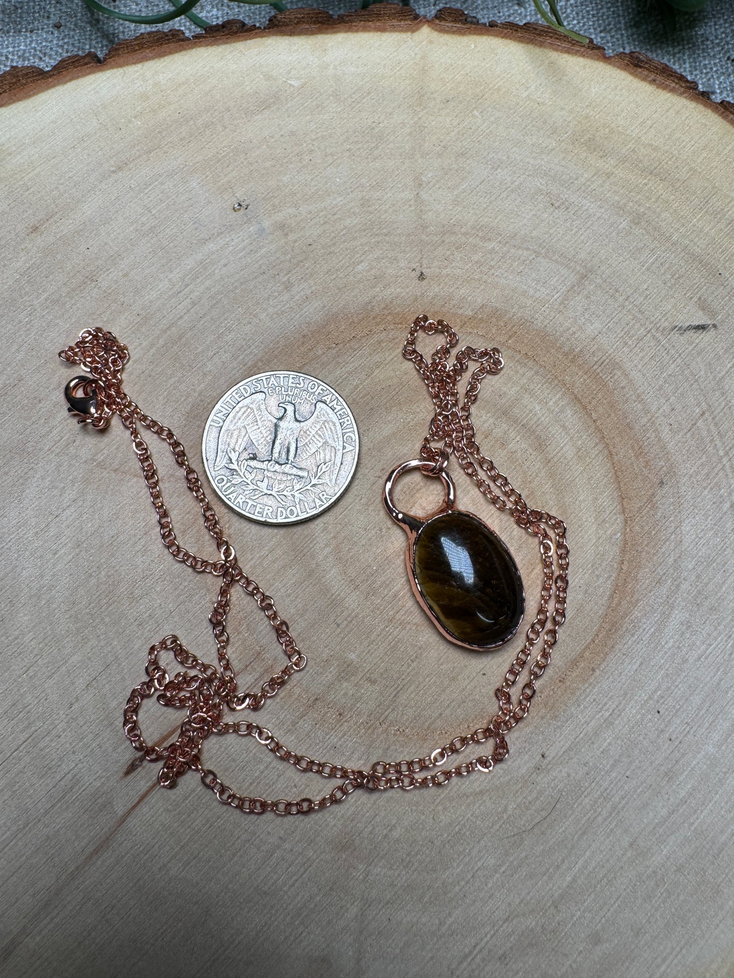 Tigers Eye Necklace