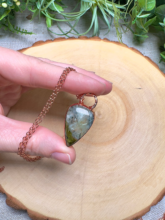 Prehnite Necklace