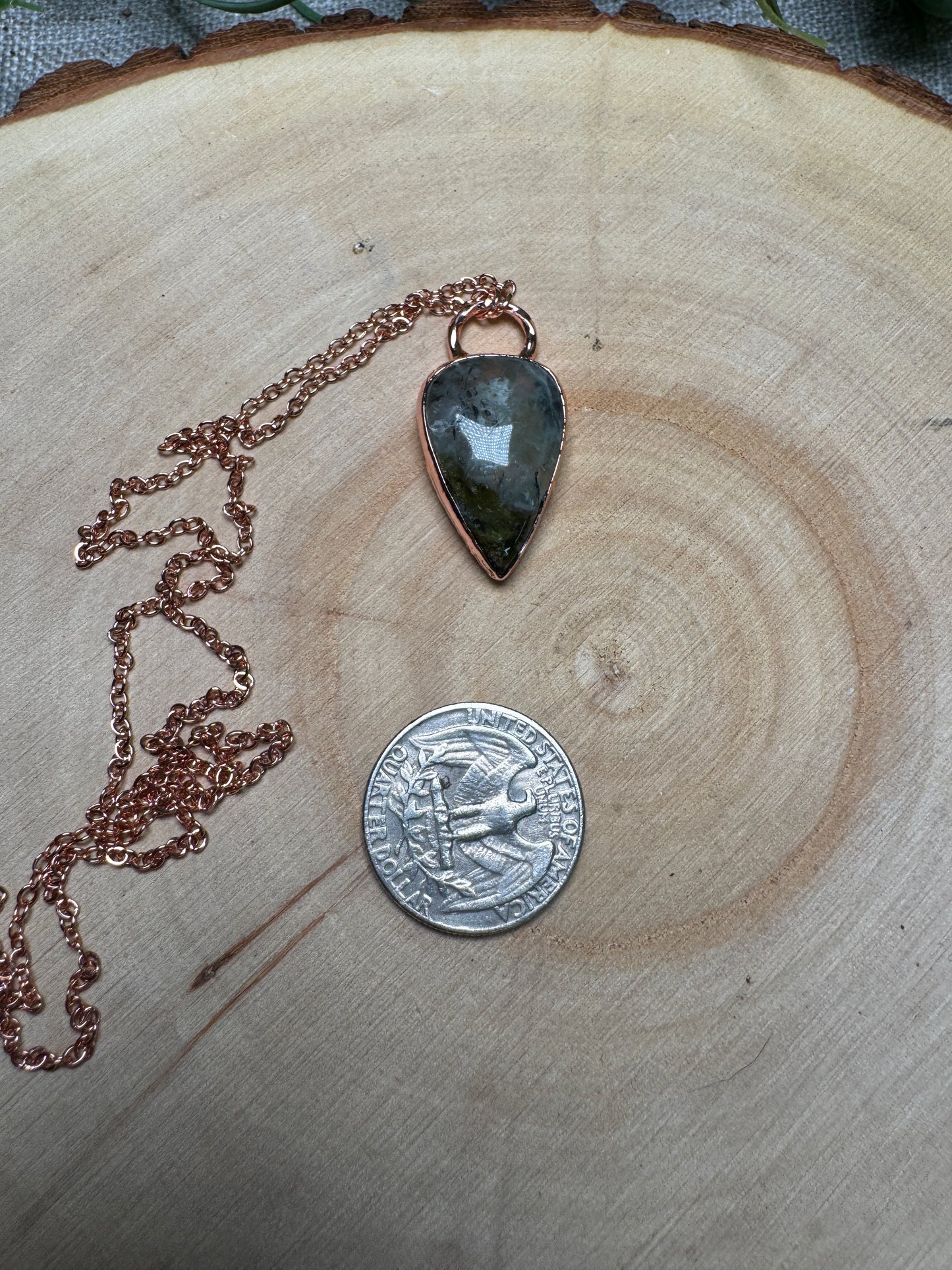 Prehnite Necklace