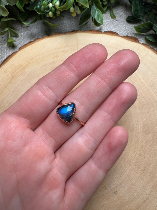 Labradorite Ring Size 7