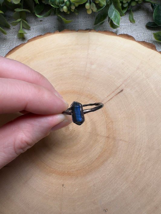 Labradorite Ring Size 9