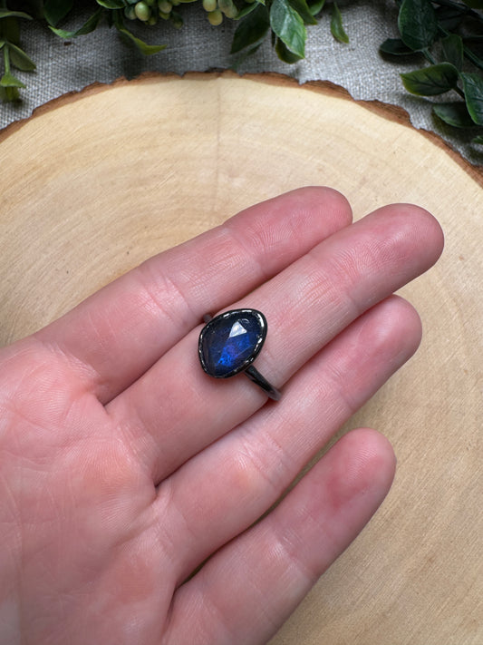 Labradorite Ring Size 7