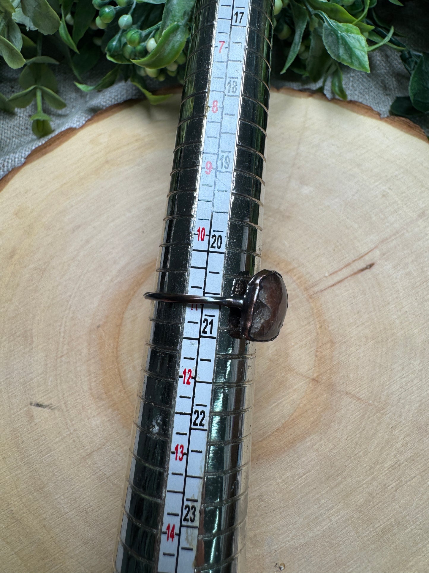 Sunstone Ring Size 11