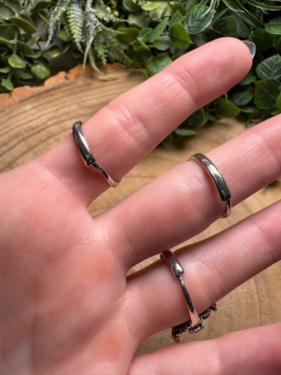 Abalone Arrowhead Ring Adjustable | Copper Ashes