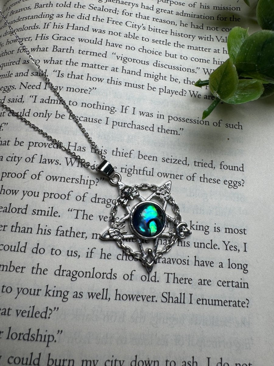 Abalone Shell Pentagram Necklace Adjustable | Copper Ashes