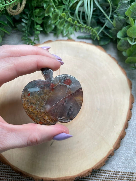 African Bloodstone Apple | Copper Ashes