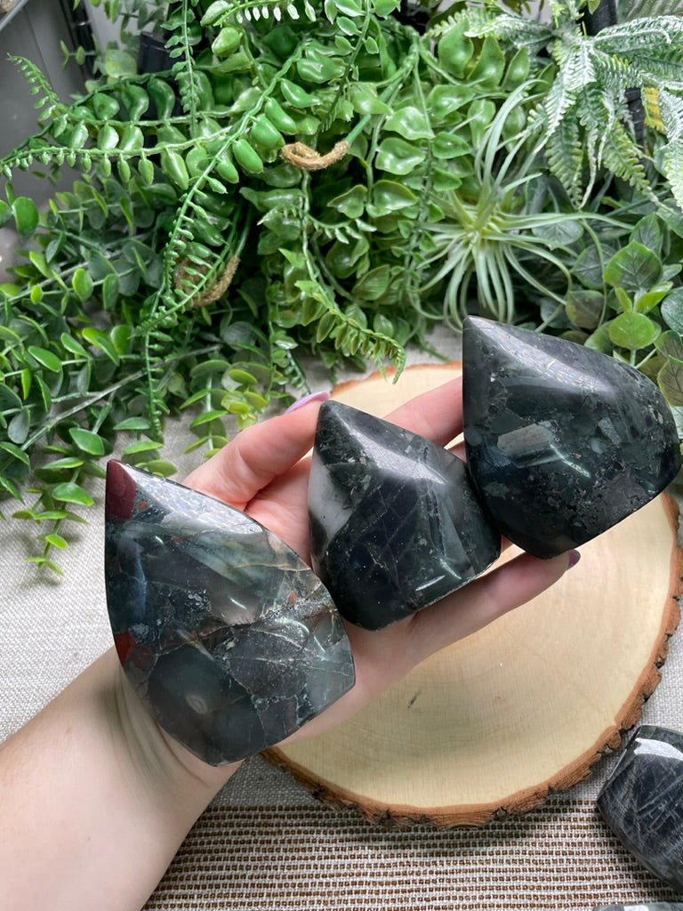 African Bloodstone Freeform | Copper Ashes