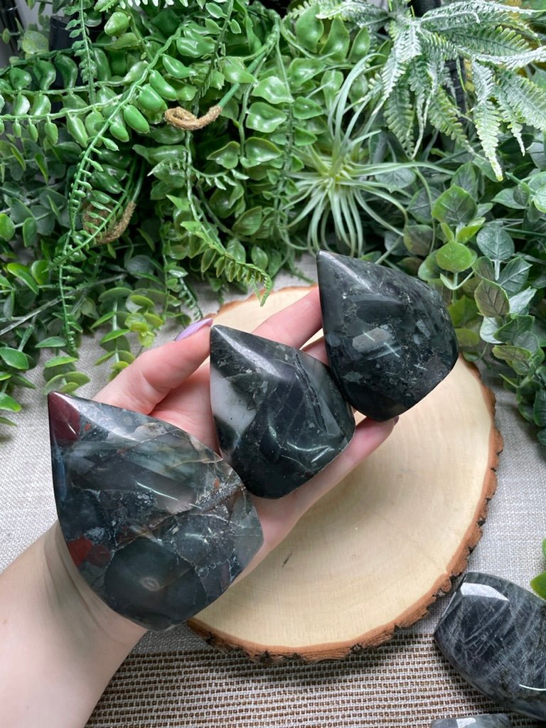 African Bloodstone Freeform | Copper Ashes