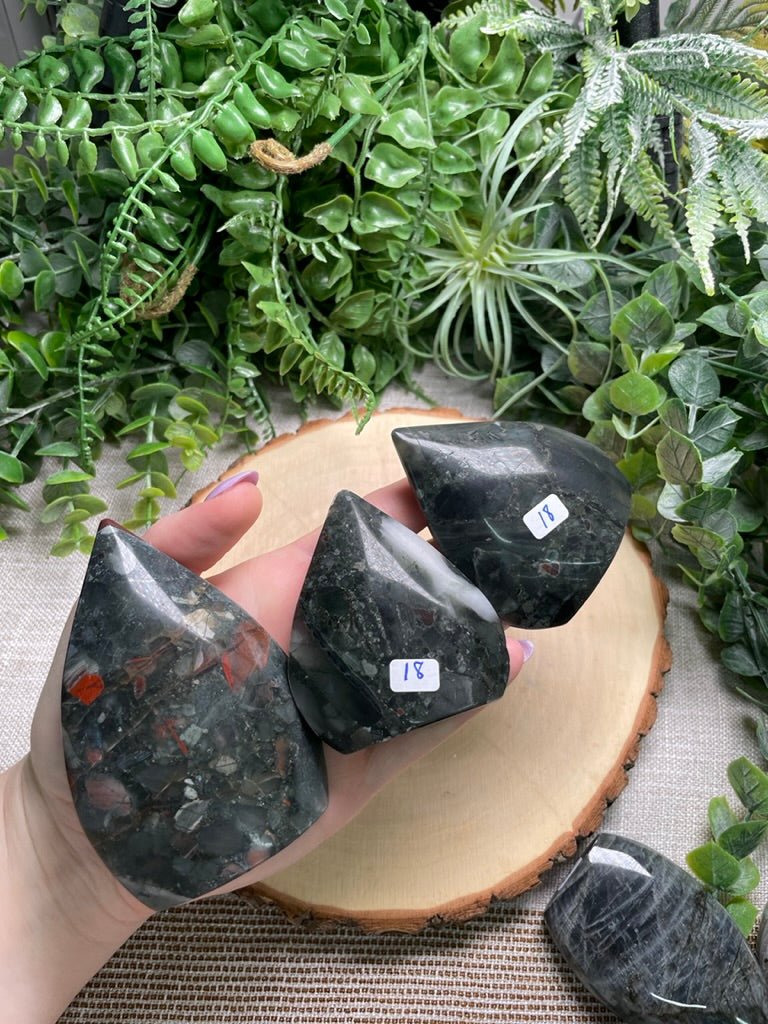 African Bloodstone Freeform | Copper Ashes