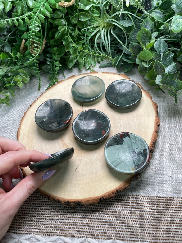 African Bloodstone Mini Dish | Copper Ashes