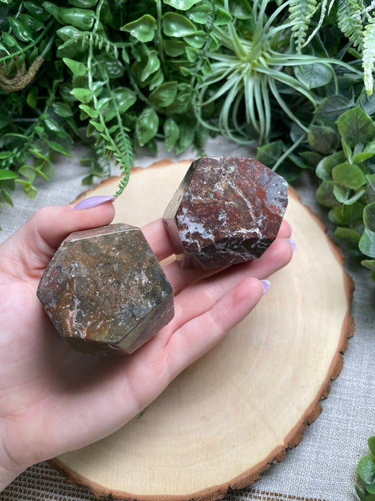 Agate and Jasper Mix Freeform | Copper Ashes