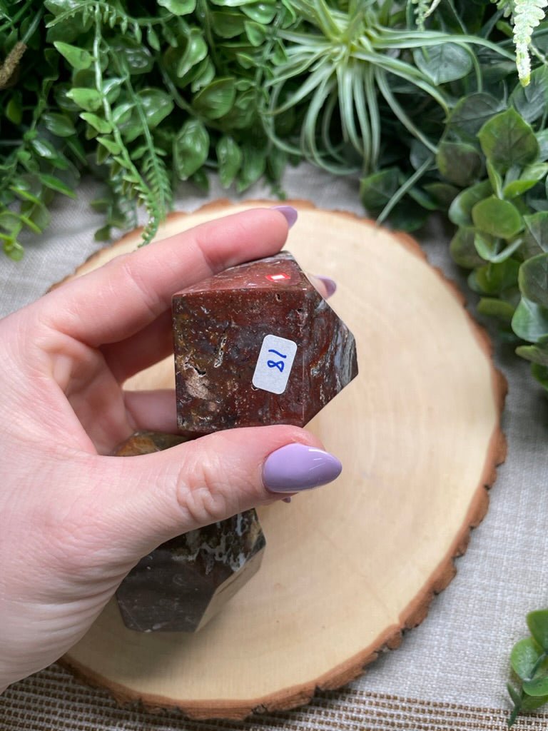 Agate and Jasper Mix Freeform | Copper Ashes