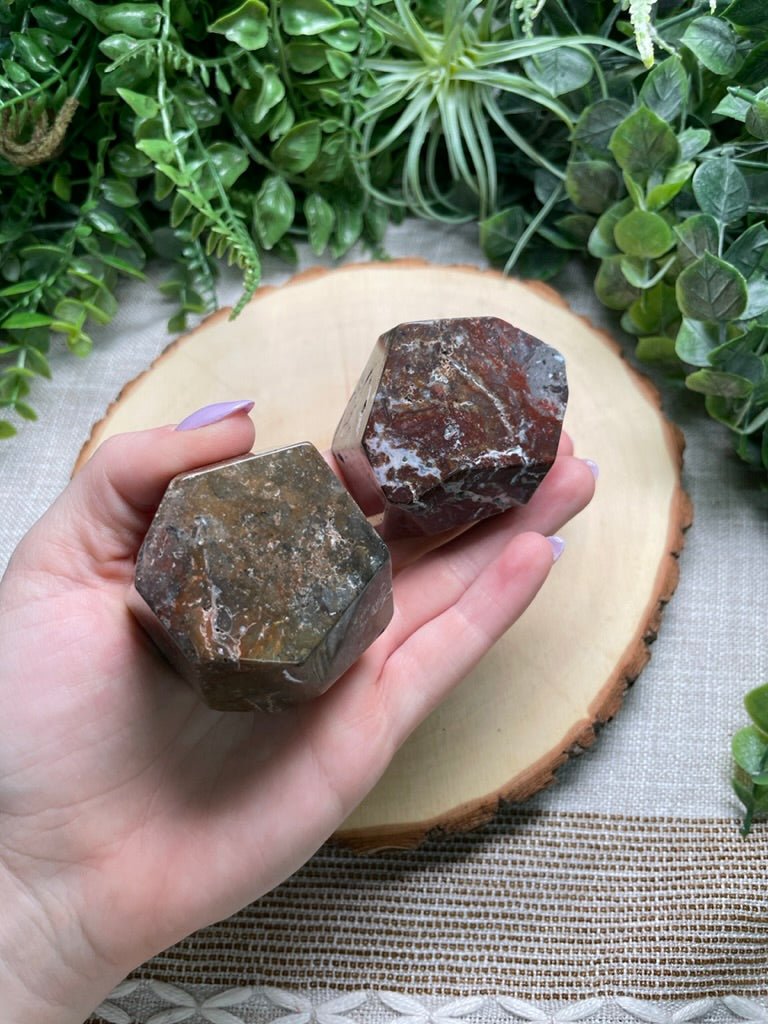 Agate and Jasper Mix Freeform | Copper Ashes