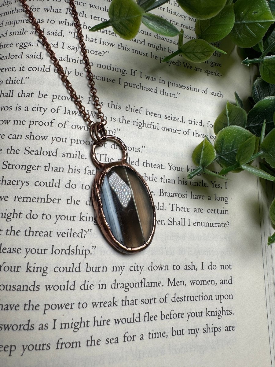 Agate Necklace | Copper Ashes