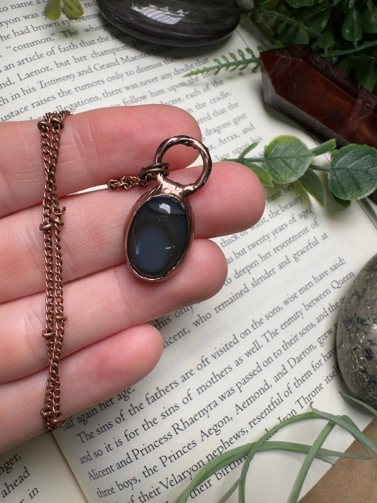 Agate Necklace | Copper Ashes