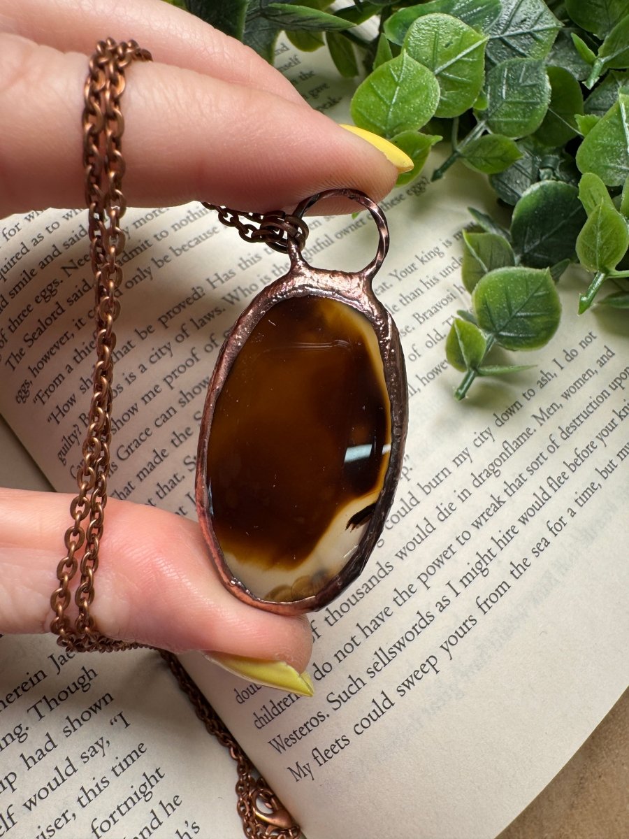 Agate Necklace | Copper Ashes