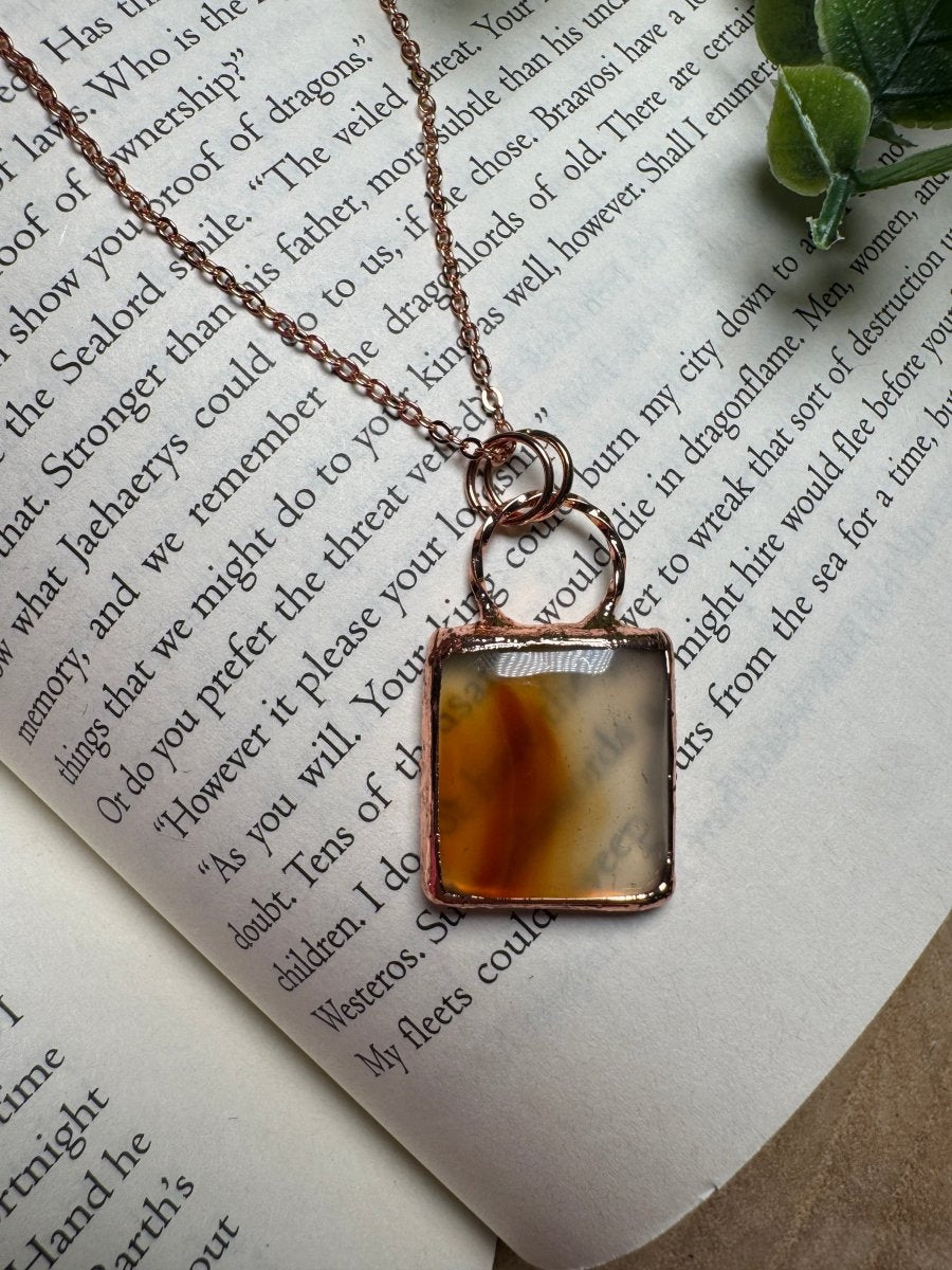 Agate Necklace | Copper Ashes