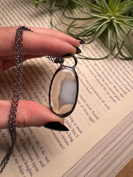 Agate Necklace | Copper Ashes