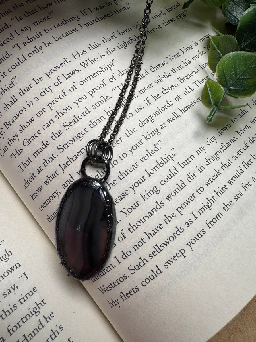 Agate Necklace | Copper Ashes