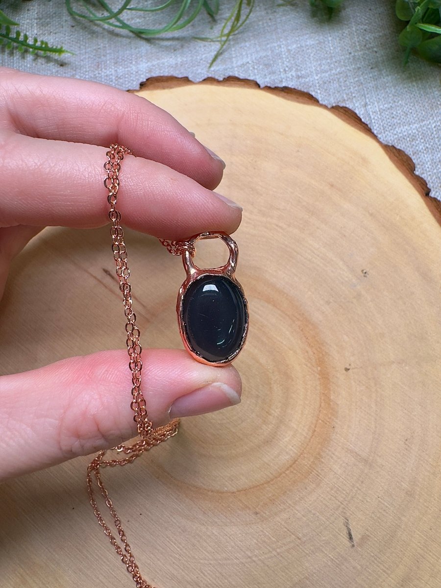 Agate Necklace | Copper Ashes