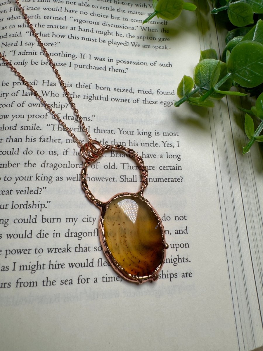 Agate Necklace | Copper Ashes