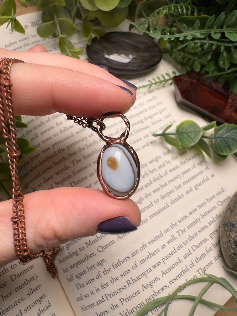 Agate Necklace | Copper Ashes