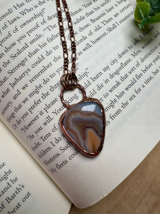 Agate Necklace | Copper Ashes
