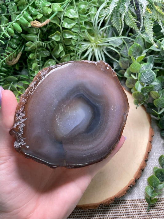 Agate Slab | Copper Ashes