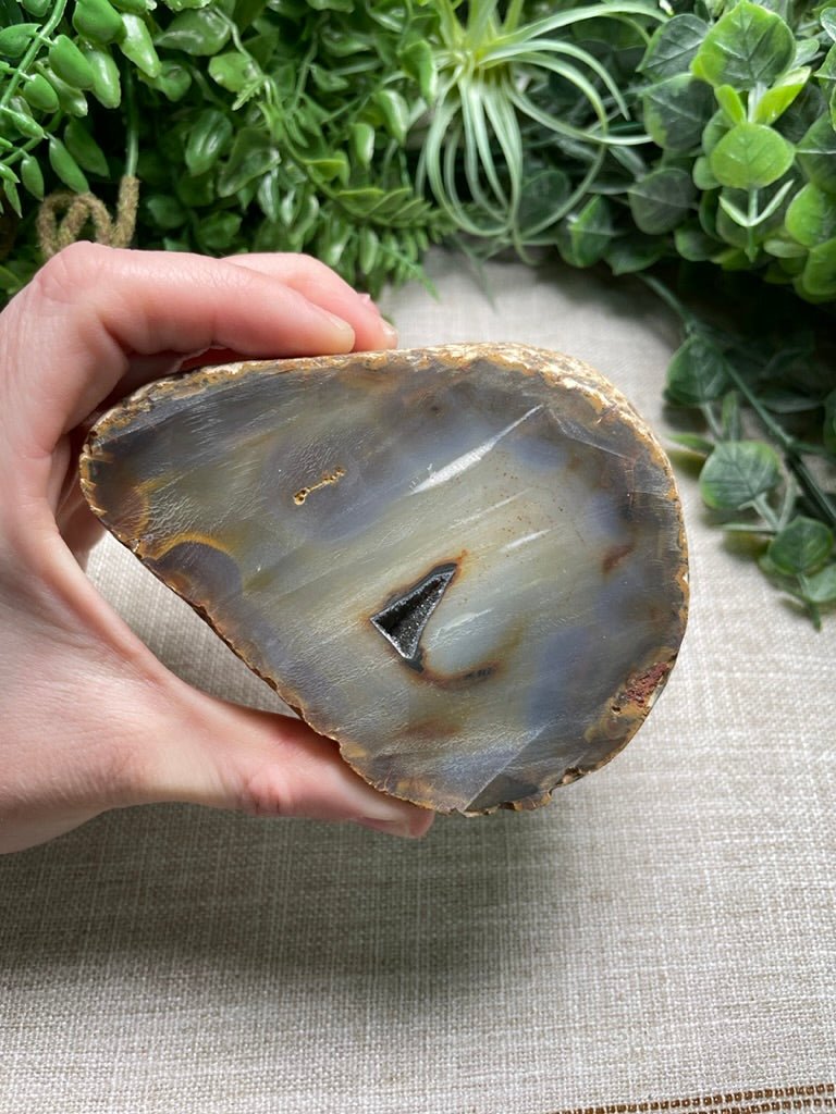 Agate Slab | Copper Ashes
