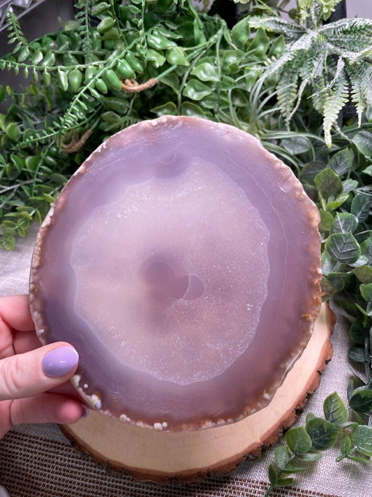 Agate Slab | Copper Ashes