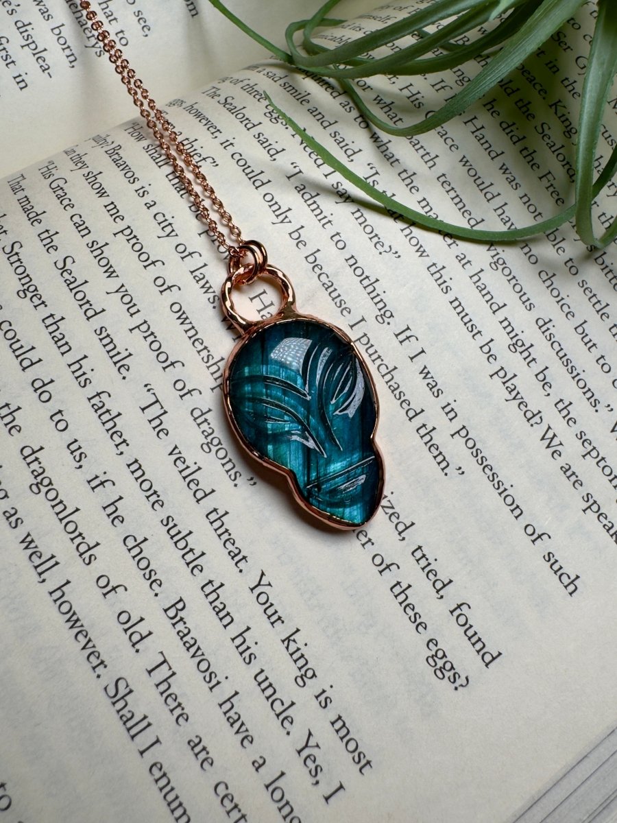 Alien Labradorite Necklace | Copper Ashes