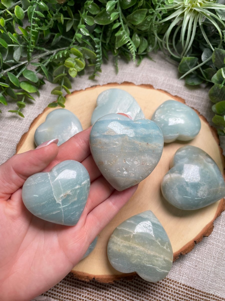 Amazonite Heart | Copper Ashes