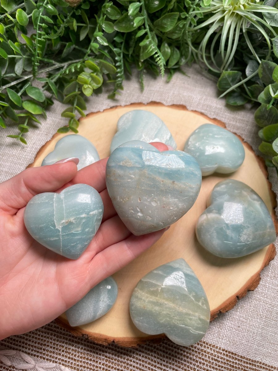 Amazonite Heart | Copper Ashes