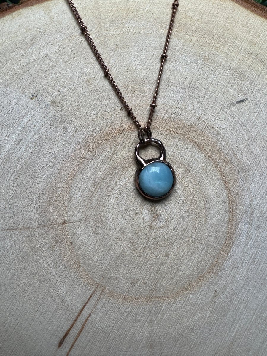 Amazonite Necklace | Copper Ashes