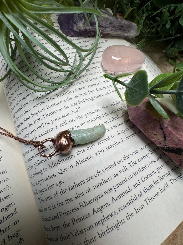 Amazonite Penis Necklace | Copper Ashes