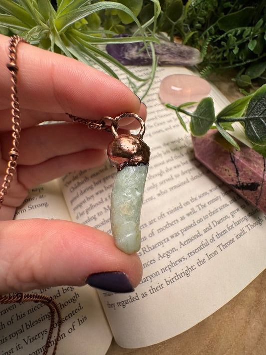 Amazonite Penis Necklace | Copper Ashes