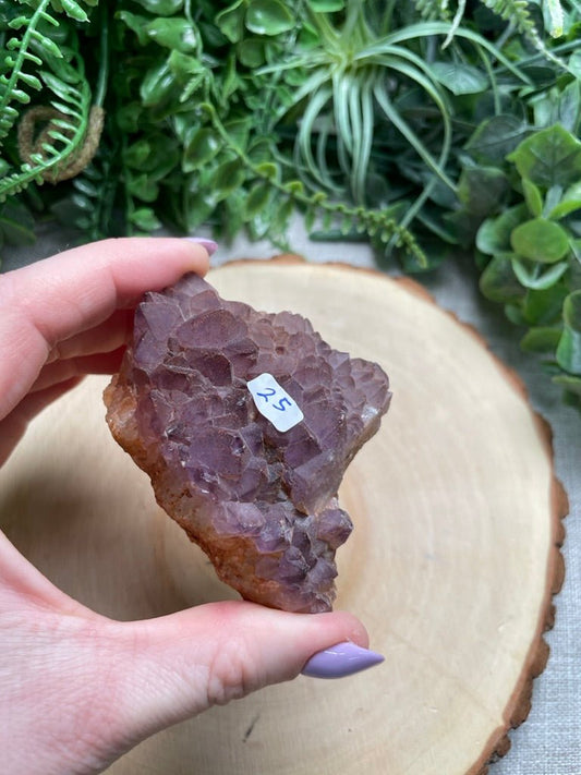 Amethyst Cluster | Copper Ashes