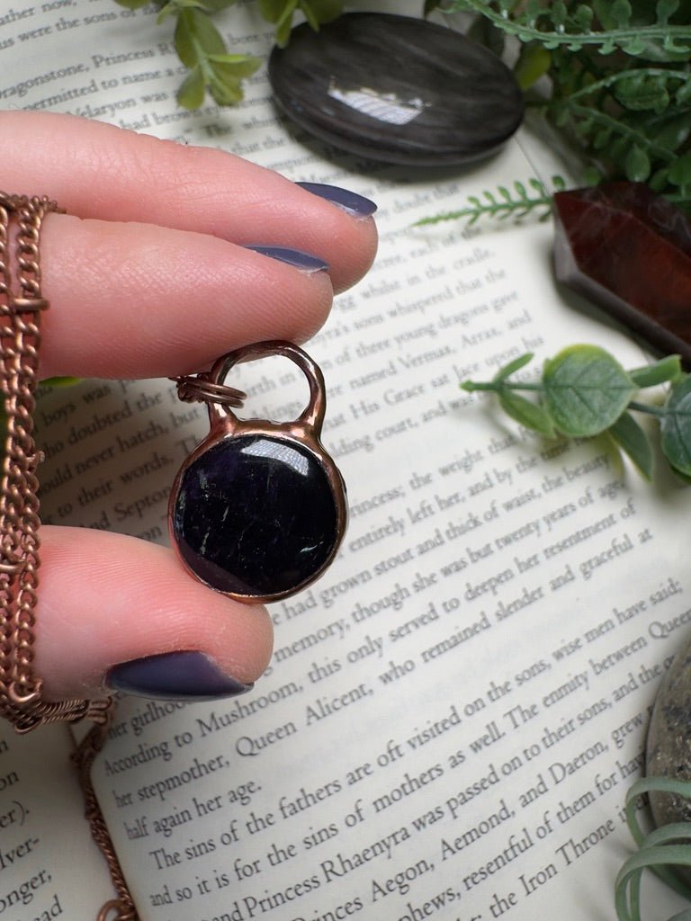 Amethyst Necklace | Copper Ashes