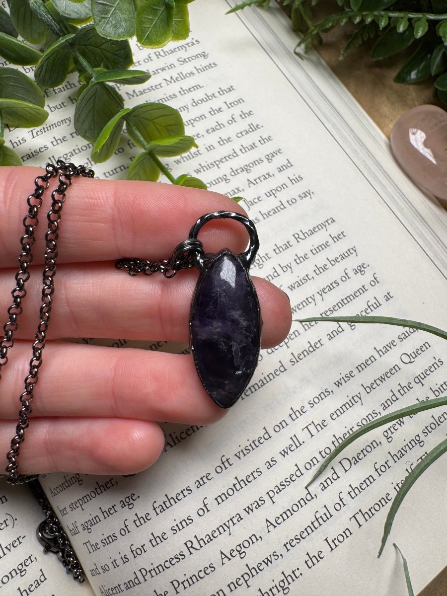 Amethyst Necklace | Copper Ashes