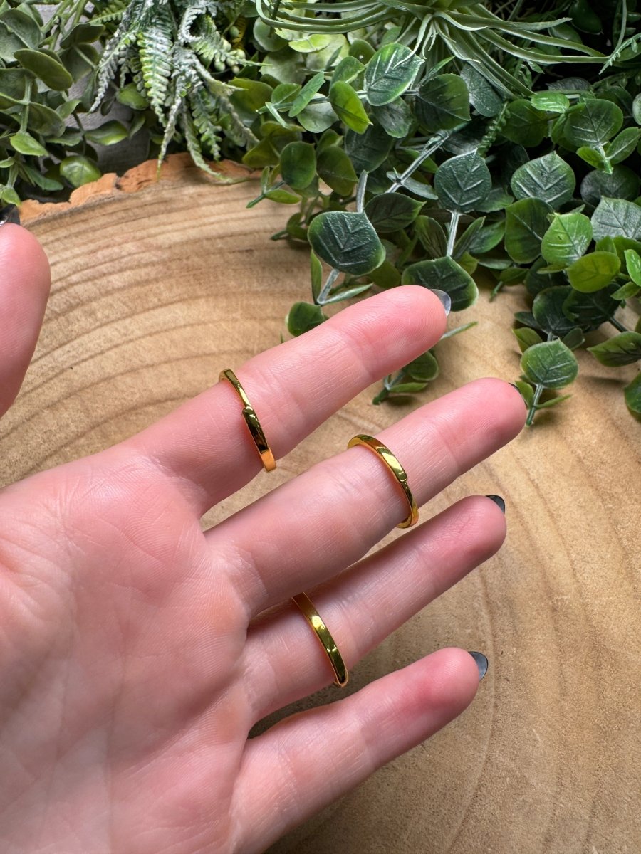 Amethyst Ring Adjustable | Copper Ashes