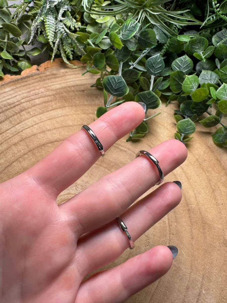 Amethyst Ring Adjustable | Copper Ashes