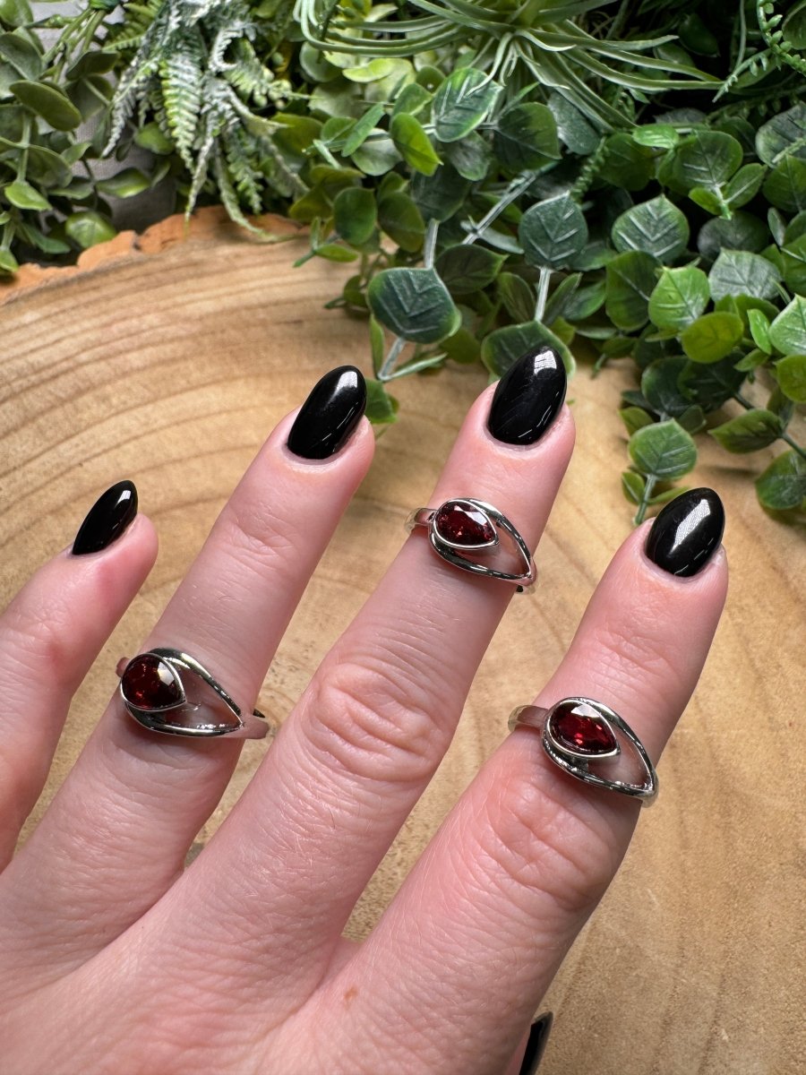 Amethyst Ring Adjustable | Copper Ashes